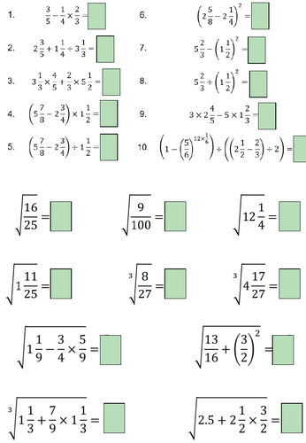 Fraction arithmetic (order of operations)