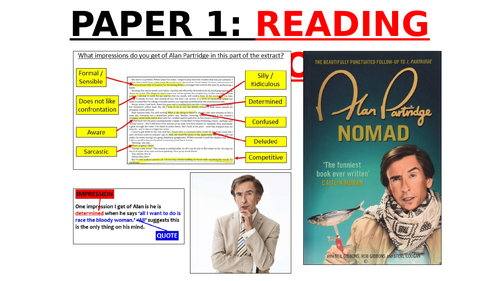 Alan Partridge - Paper 1 EVALUATION GCSE English Language (Fiction)