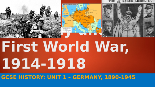 Germany and the First World War