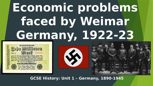 The Weimar Republic in Trouble