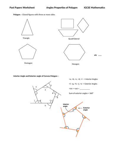 Regular and Irregular Polygons | Teaching Resources