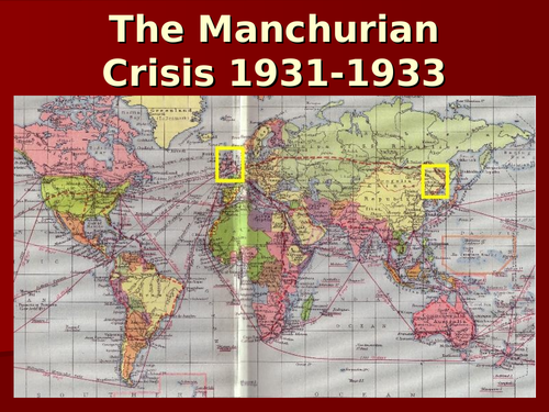 The Manchurian Crisis 1931-33