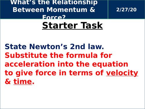AQA A Level Physics Unit 4.1 Mechanics  PPTs