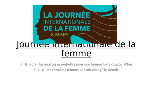 International Women's Day