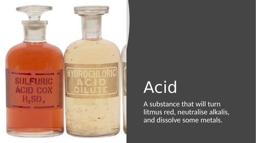 AQA Entry Level Certificate Science 2016 - C2 Chemistry in our World Key Words Visual Pack