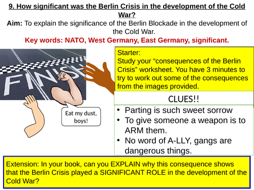 GCSE (AQA) How significant was the Berlin Blockade?