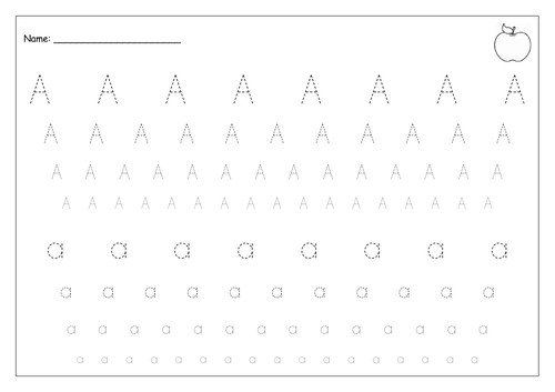 Join the dots Alphabet. | Teaching Resources