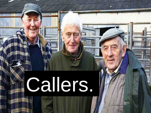 WJEC GCSE poetry 2021 - 'Callers' by Christine Evans