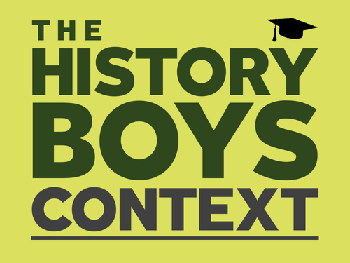 The History Boys: Context