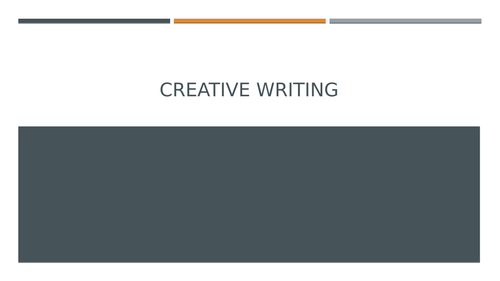 Creative Writing 2