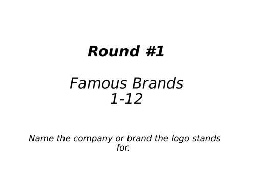 General Knowledge Quiz 2019-2020