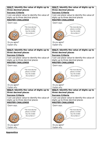 Year 6 Maths Mastery: Decimals and Percentages