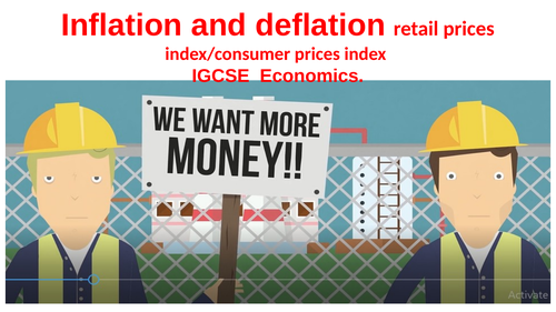 Inflation and Deflation: Retai Price Index and Consumer Price Index.