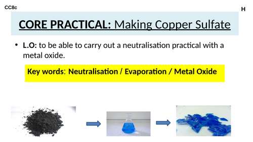 Edexcel: core practical making copper sulfate