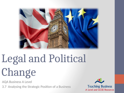 AQA Business - Political and Legal Change