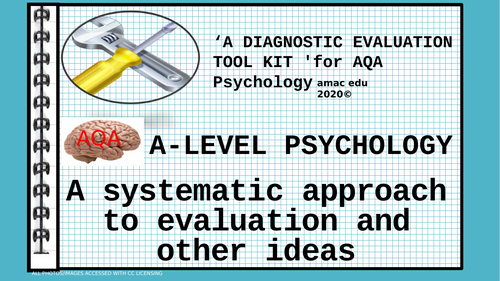 AQA A-Level Psychology “Evaluating Made Simple” an essential resource for exam preparation