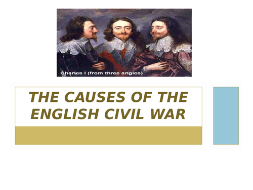 KS3 - Year 8 History - James I, Gunpowder Plot, the English Civil War and the execution of Charles I