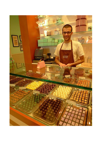 A la chocolaterie for Easter