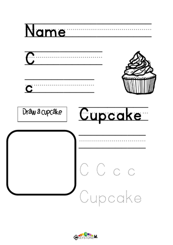 C is for cupcake