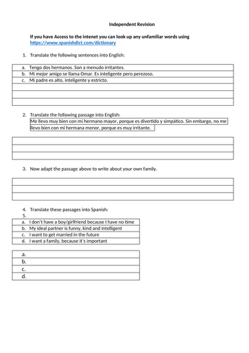 independent research project spanish a level edexcel