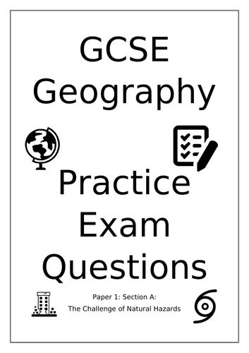 AQA GCSE Geography Practice Exam Questions