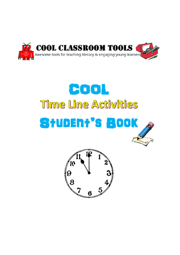 Writing Using Timelines English Workbook for Primary Literacy and ESL Students