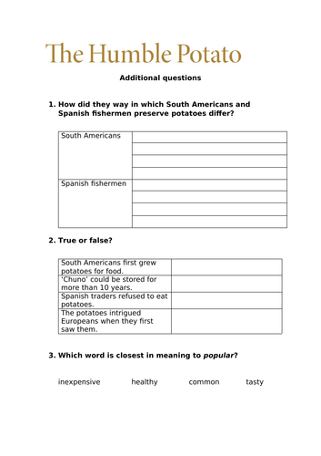 Reading SATs Yea 6  flipchart, test and additional resources