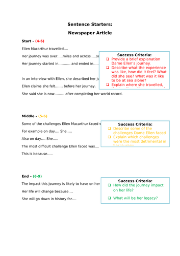 Key Stage Three Geography - Dame Ellen McArthur