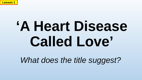 'Heart Disease Called Love' poem