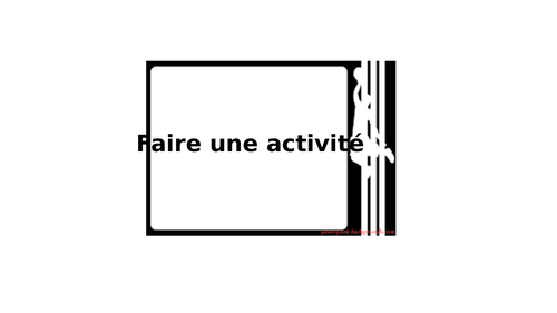 Faire une activite (The verb "faire" + activities)
