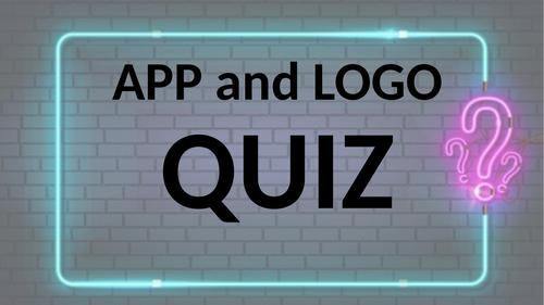 guess the app and logo quiz | Teaching Resources