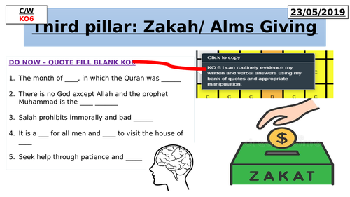 Zakah GCSE AQA