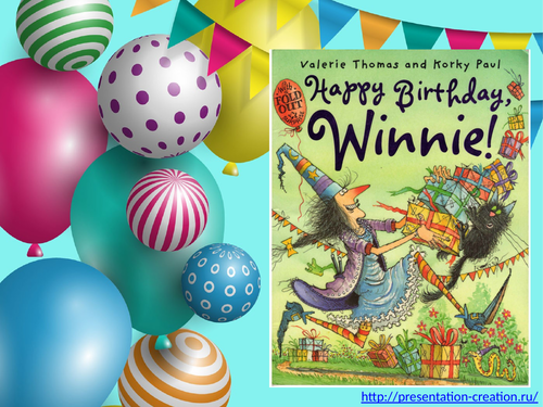 Happy birthday, Winnie! (Valerie Thomas (Author), Korky Paul (Illustrator))