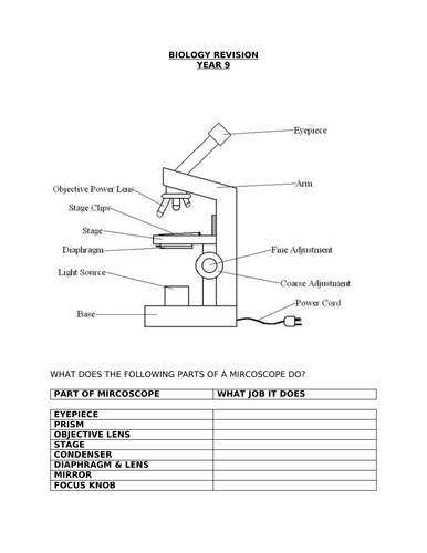year-9-biology-revision-teaching-resources