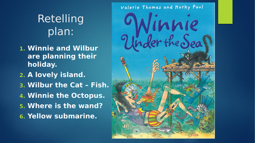 Winnie Under the Sea (by Valerie Thomas) presentation