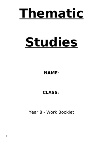 Human Rights Topic Workbook