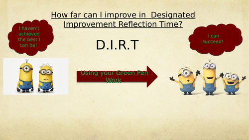 Whole Class Feedback KS3 PPT