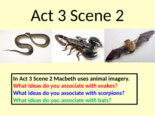 Macbeth Act 3 Scene 2