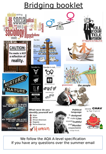 A-Level Sociology Year 12 Induction Booklet