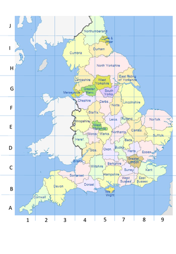 Grid References UK