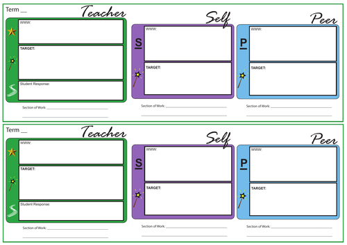 Marking Front Sheets