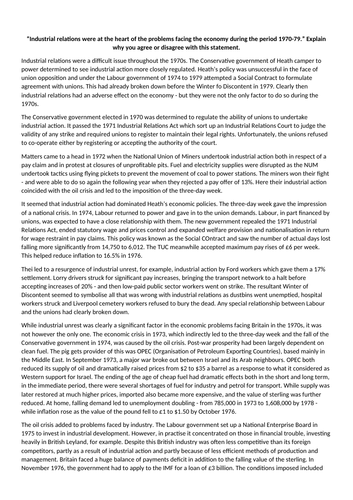 Modern britain essay picture