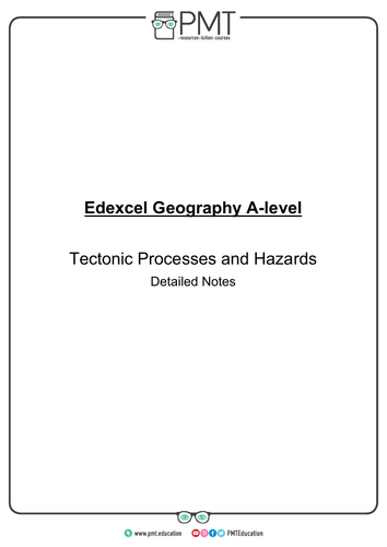 Edexcel A-level Geography Detailed Notes