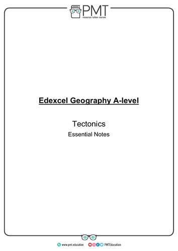 Edexcel A-level Geography Essential Notes