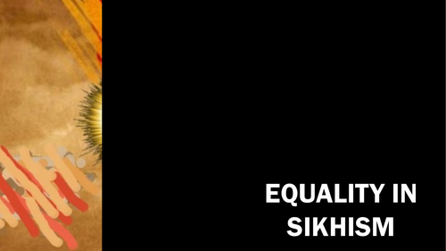 Equality in Sikhism
