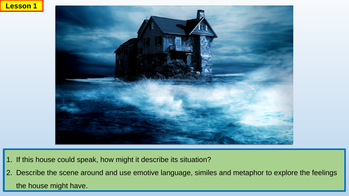 Storm On The Island Lesson Teaching Resources