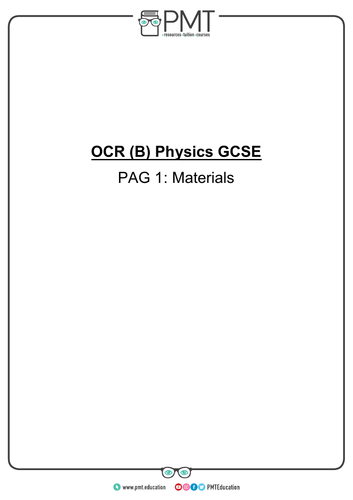 OCR (B) GCSE Physics Practical Notes