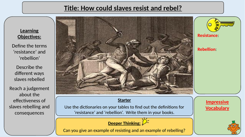 Slavery - Slave Resistance and Rebellions