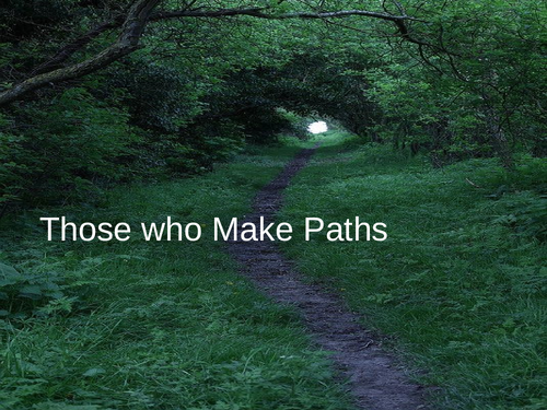 WJEC GCSE poetry 2021 - 'Those who Make Paths' by Catherine Fisher