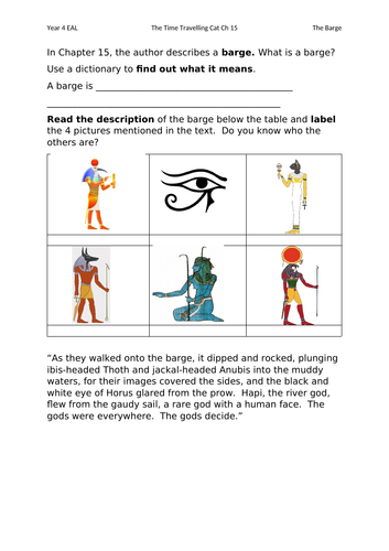 The Time Travelling Cat and the Egyptian Goddess Ch 15